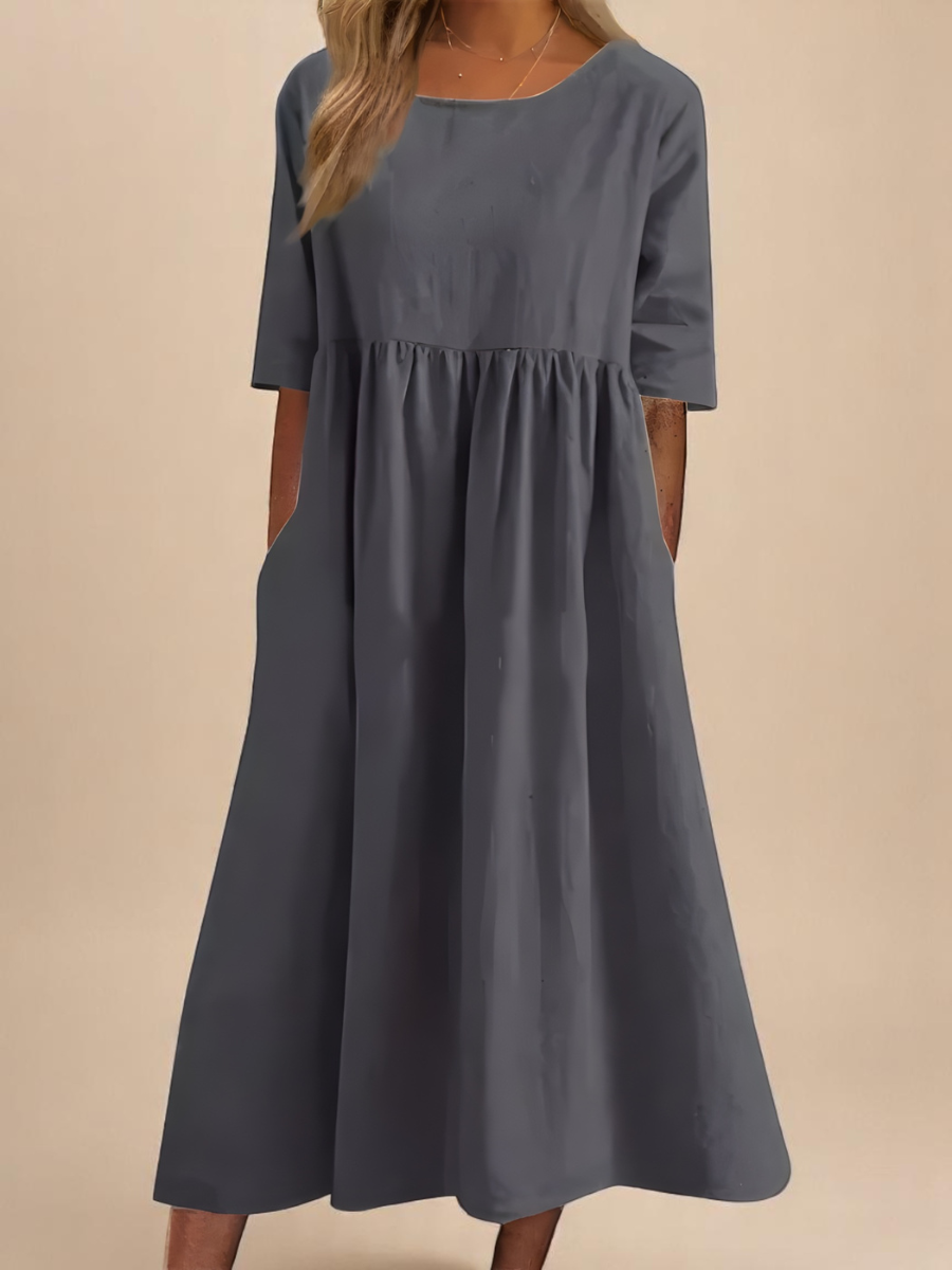 Breezy Cotton Dress for Effortless Days
