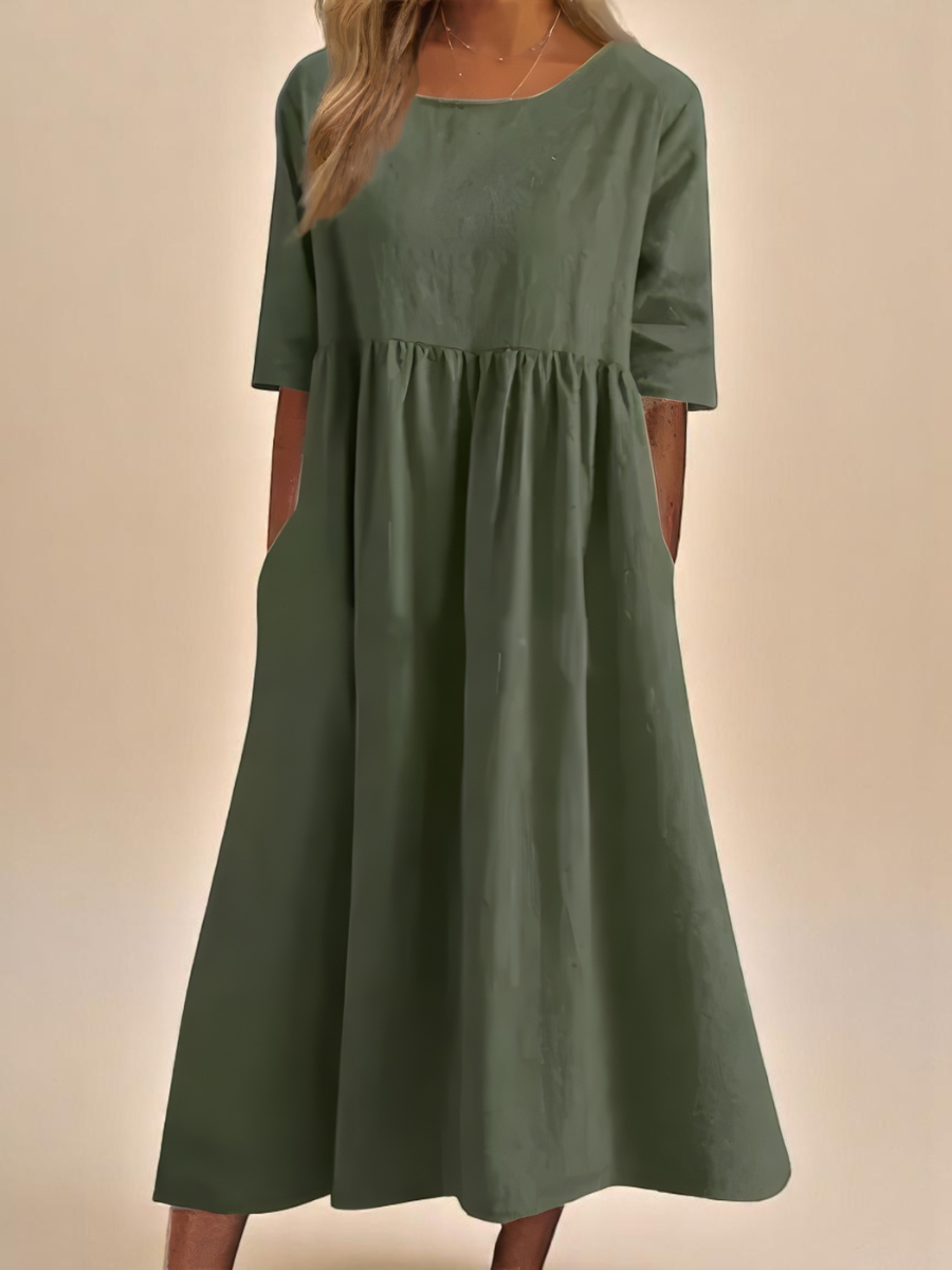 Breezy Cotton Dress for Effortless Days