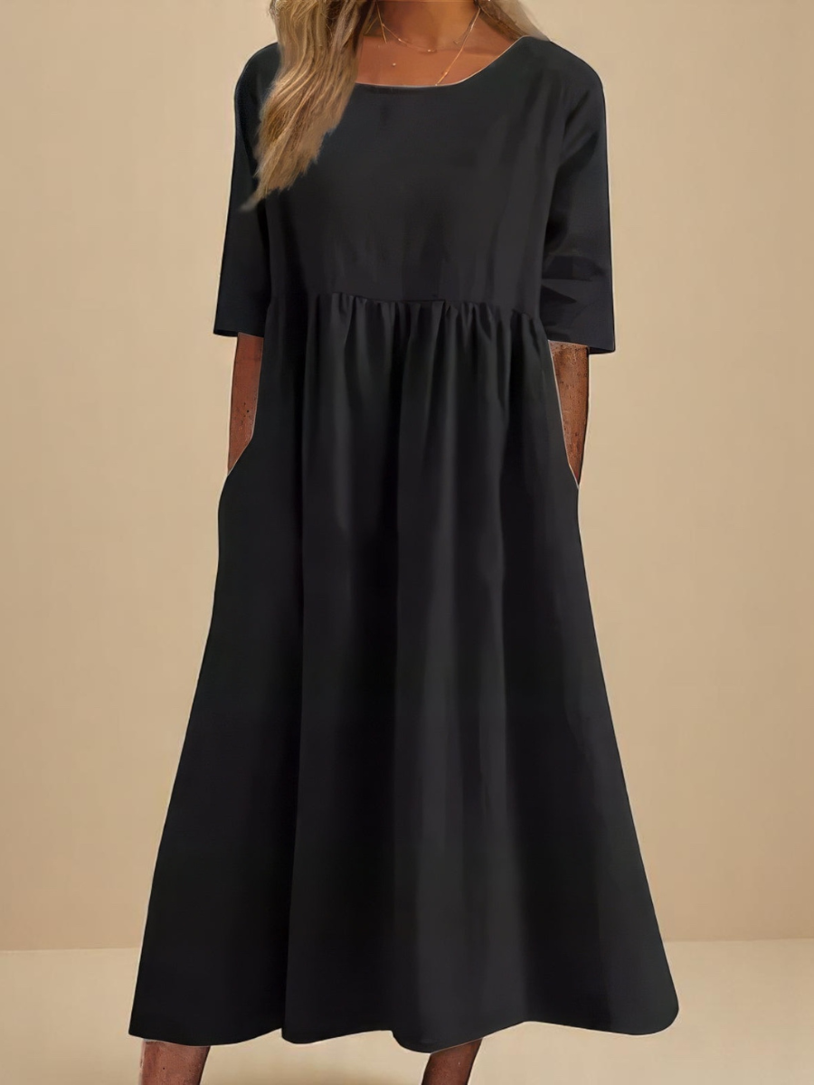Breezy Cotton Dress for Effortless Days