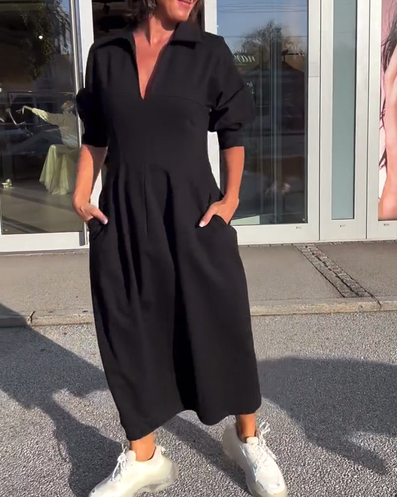 Elegant All-Day Comfort Dress