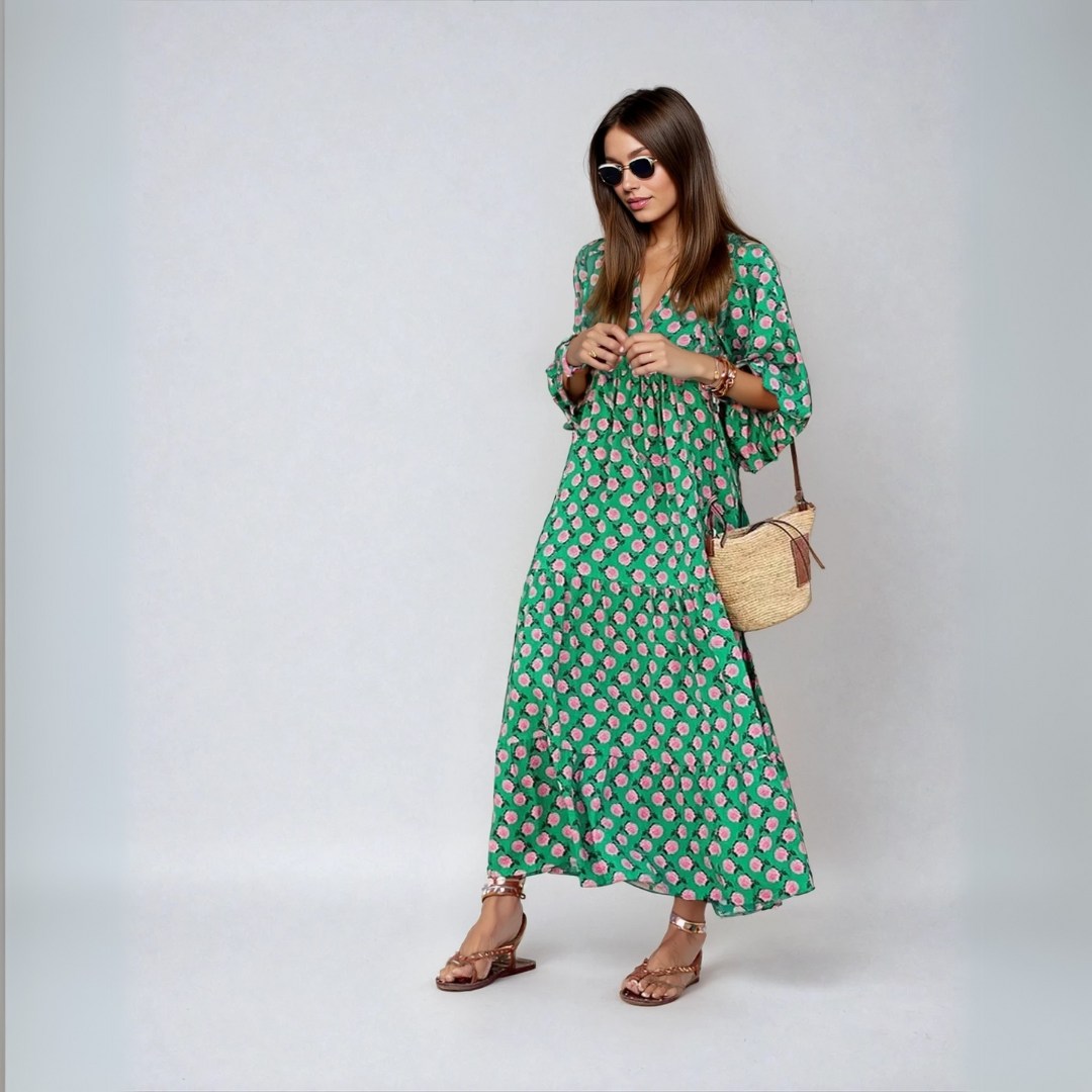 All-Day Elegant Boho Dress