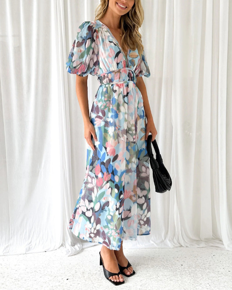 Effortless Boho-Chic Maxi Dress
