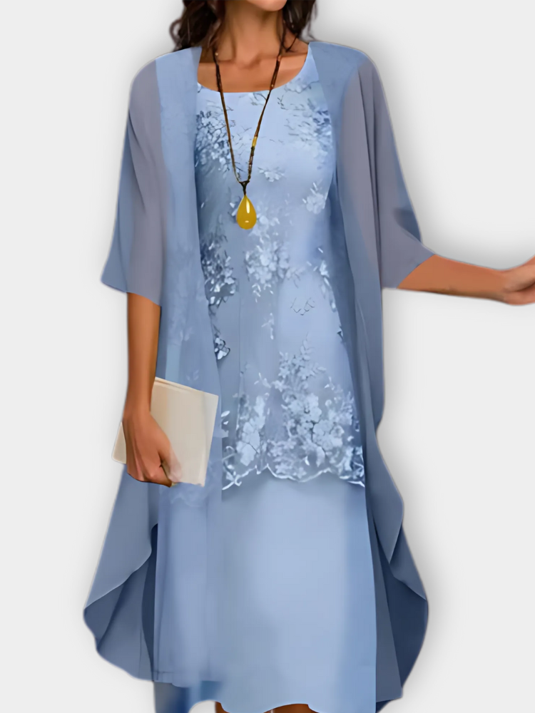 Elegant Two-Piece Summer Ensemble