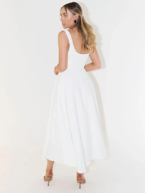 Figure Enhancing Midi Dress