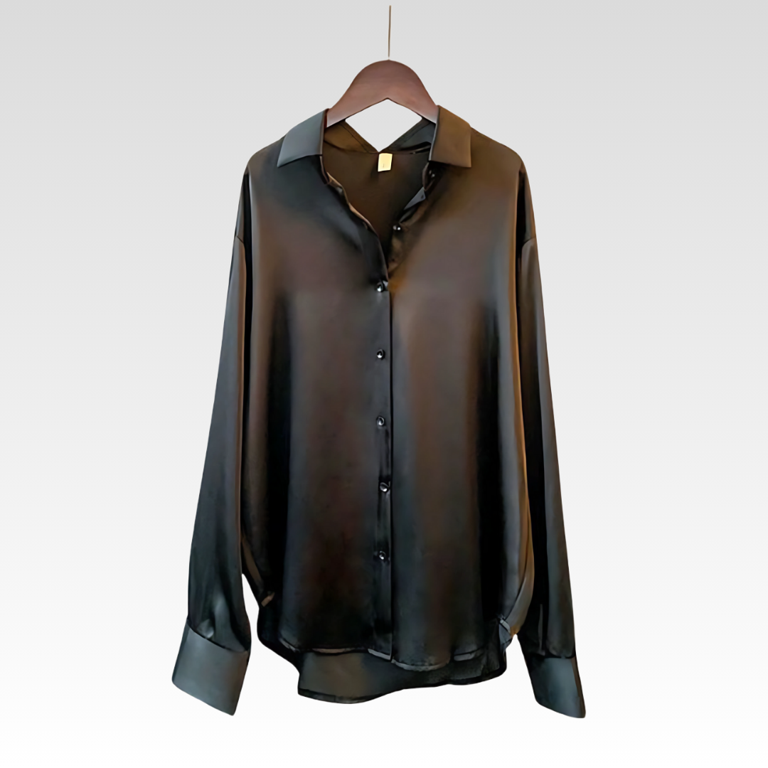 Elegant Satin Comfort Shirt