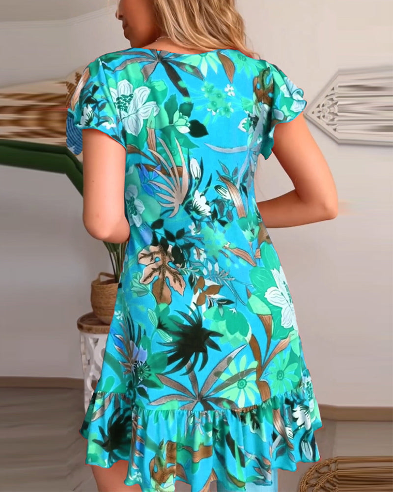 Effortless Summer Floral Dress