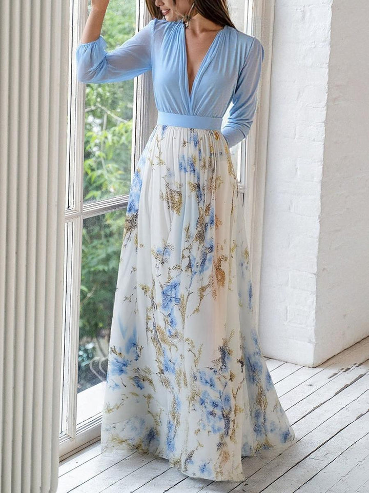 Effortless Flowing Floral Dress