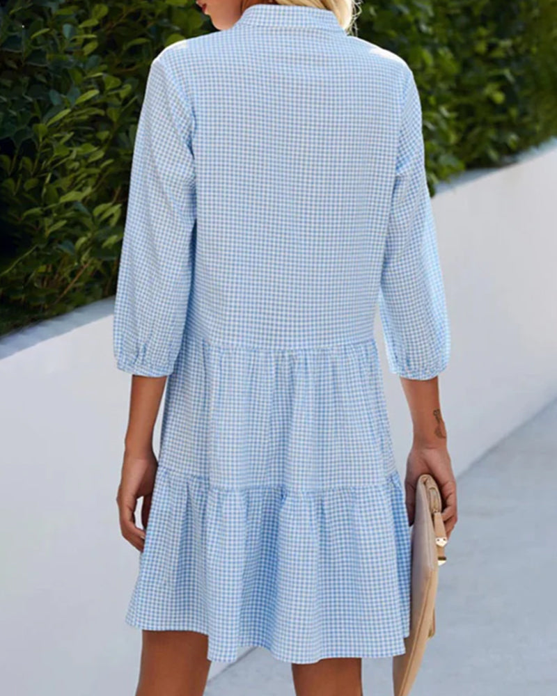 Effortless-Elegance Midi Dress
