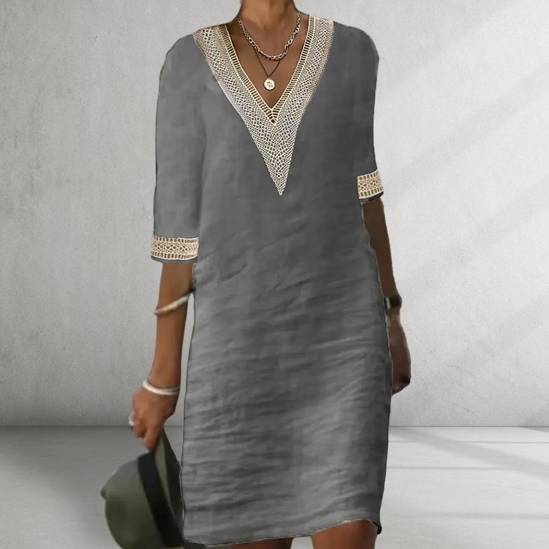 Effortless Summer Linen Dress