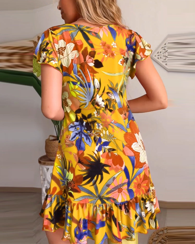 Effortless Summer Floral Dress