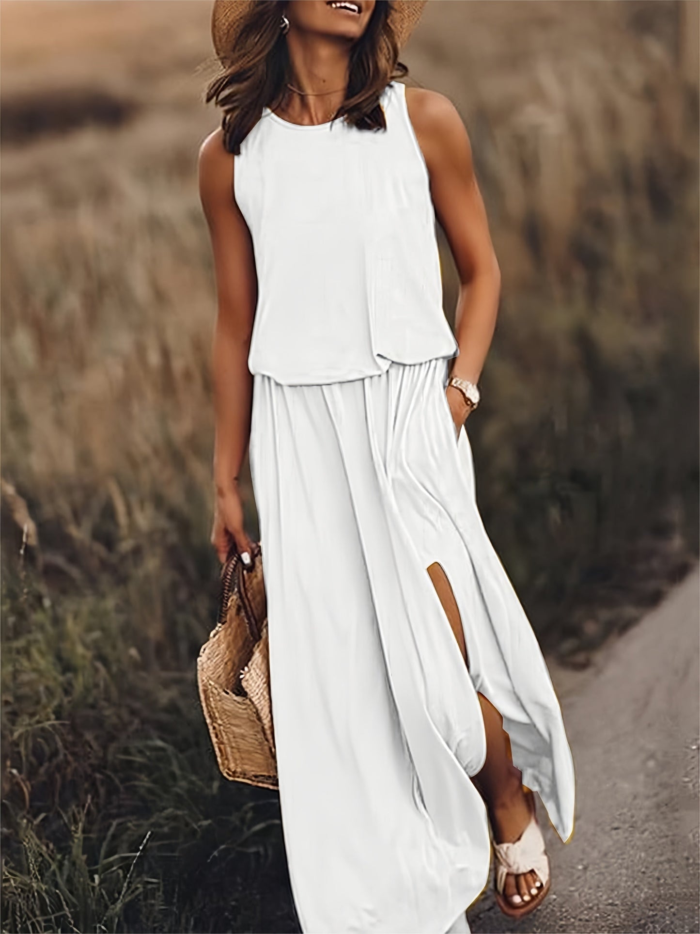 Eco-Soft Modal Maxi Dress