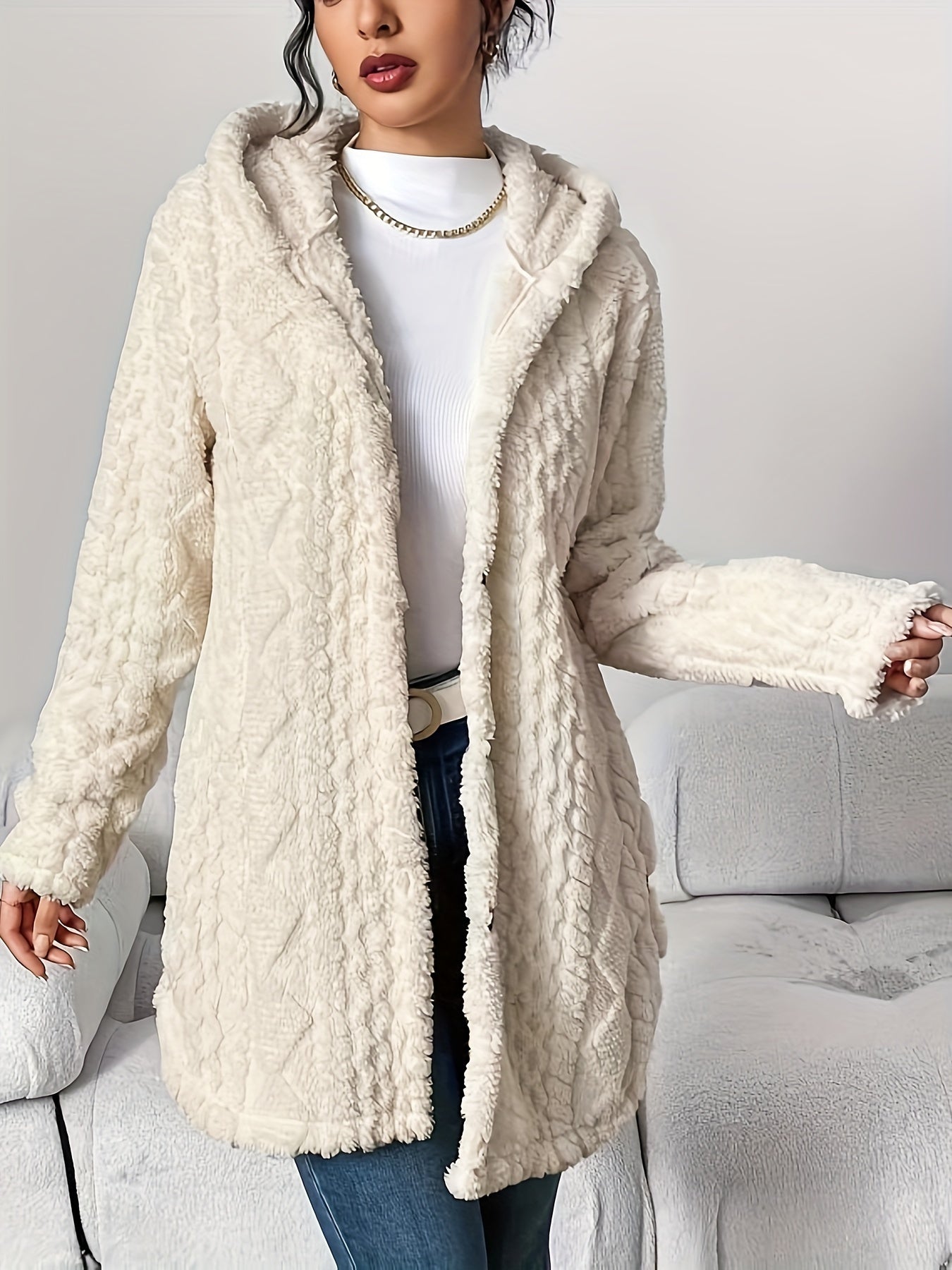 Cozy-Fleece Cardigan