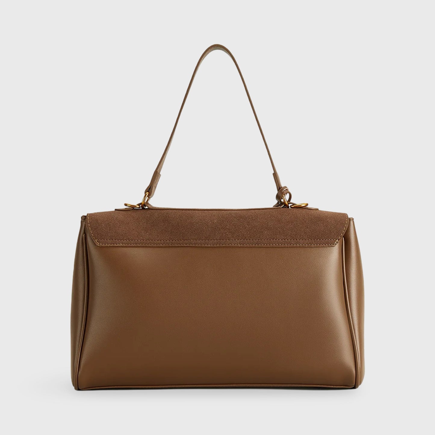 Plush-Suede Handbag