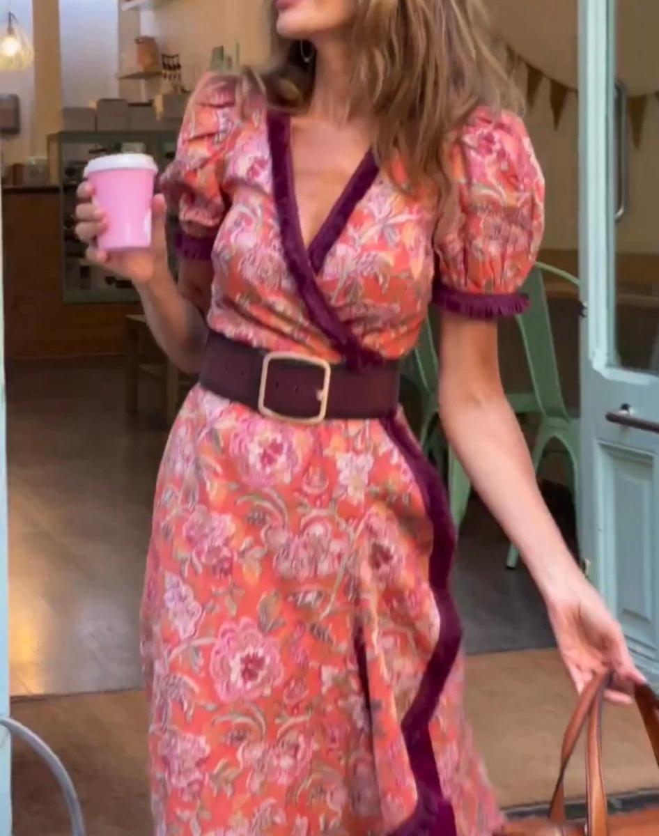 Effortless Elegance Pink Maxi Dress