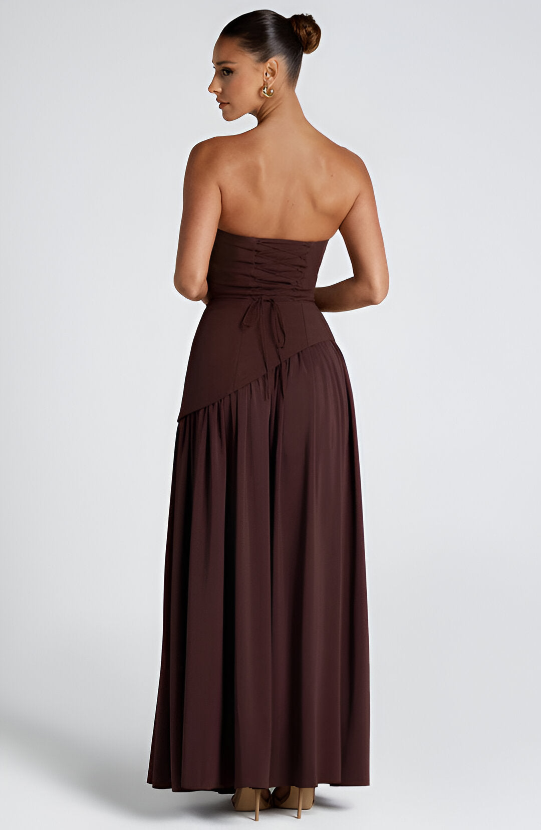 Bold Asymmetric Maxi Dress