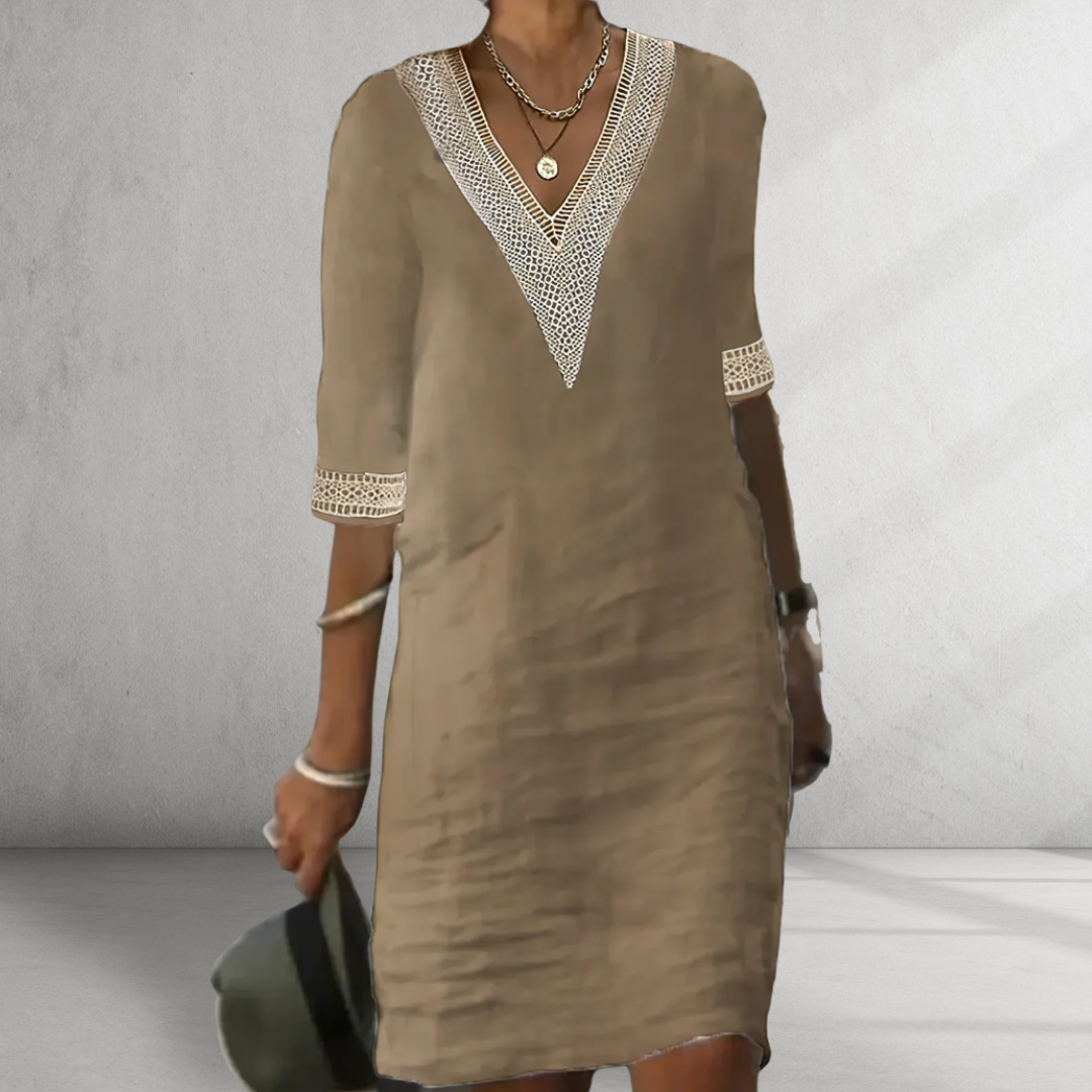 Effortless Summer Linen Dress