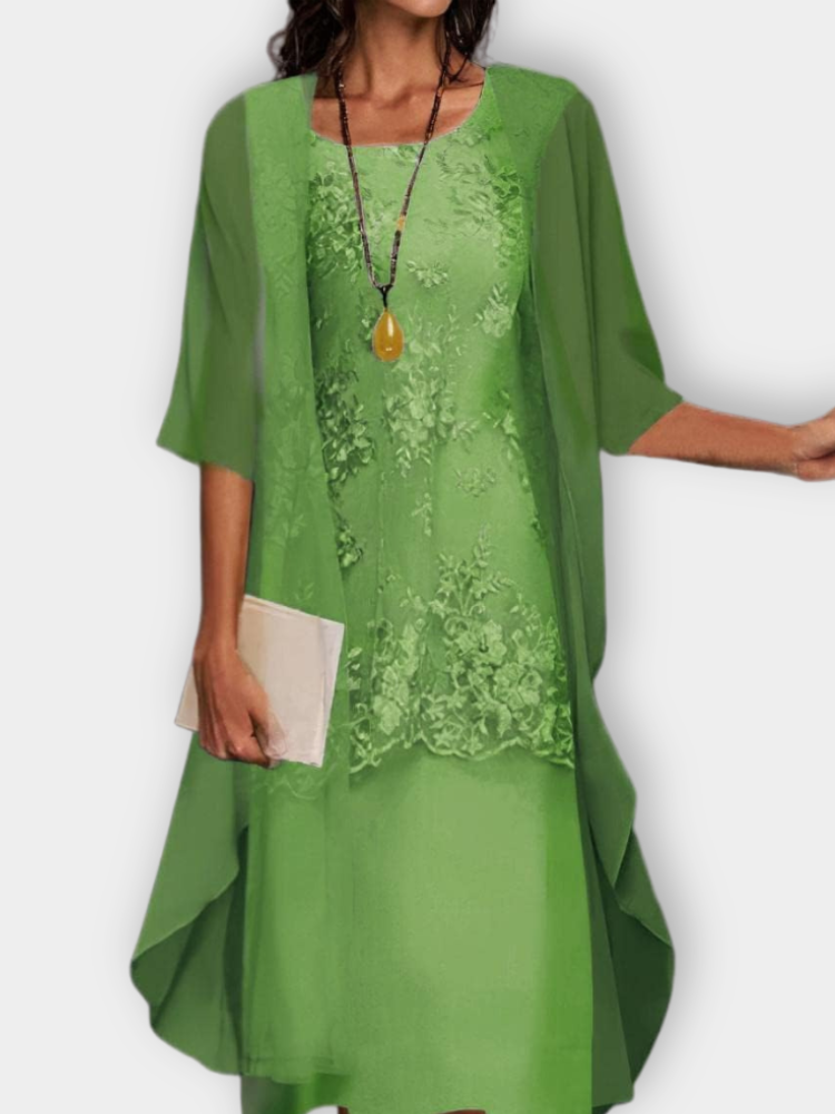 Elegant Two-Piece Summer Ensemble
