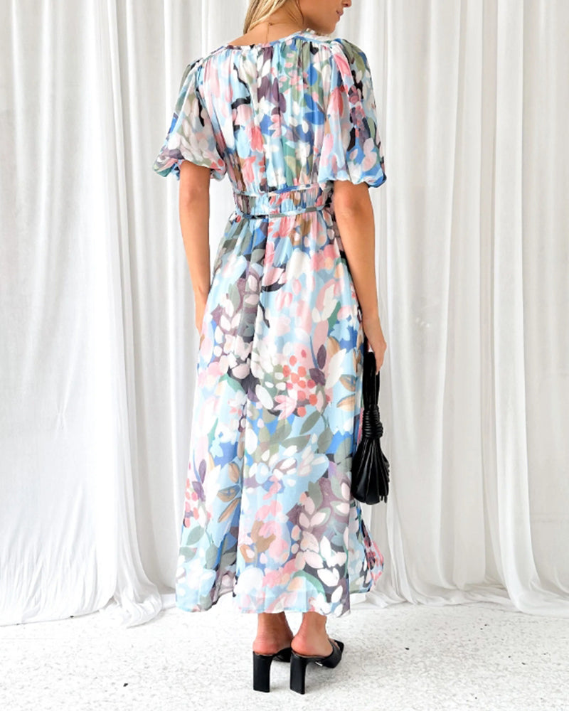 Effortless Boho-Chic Maxi Dress