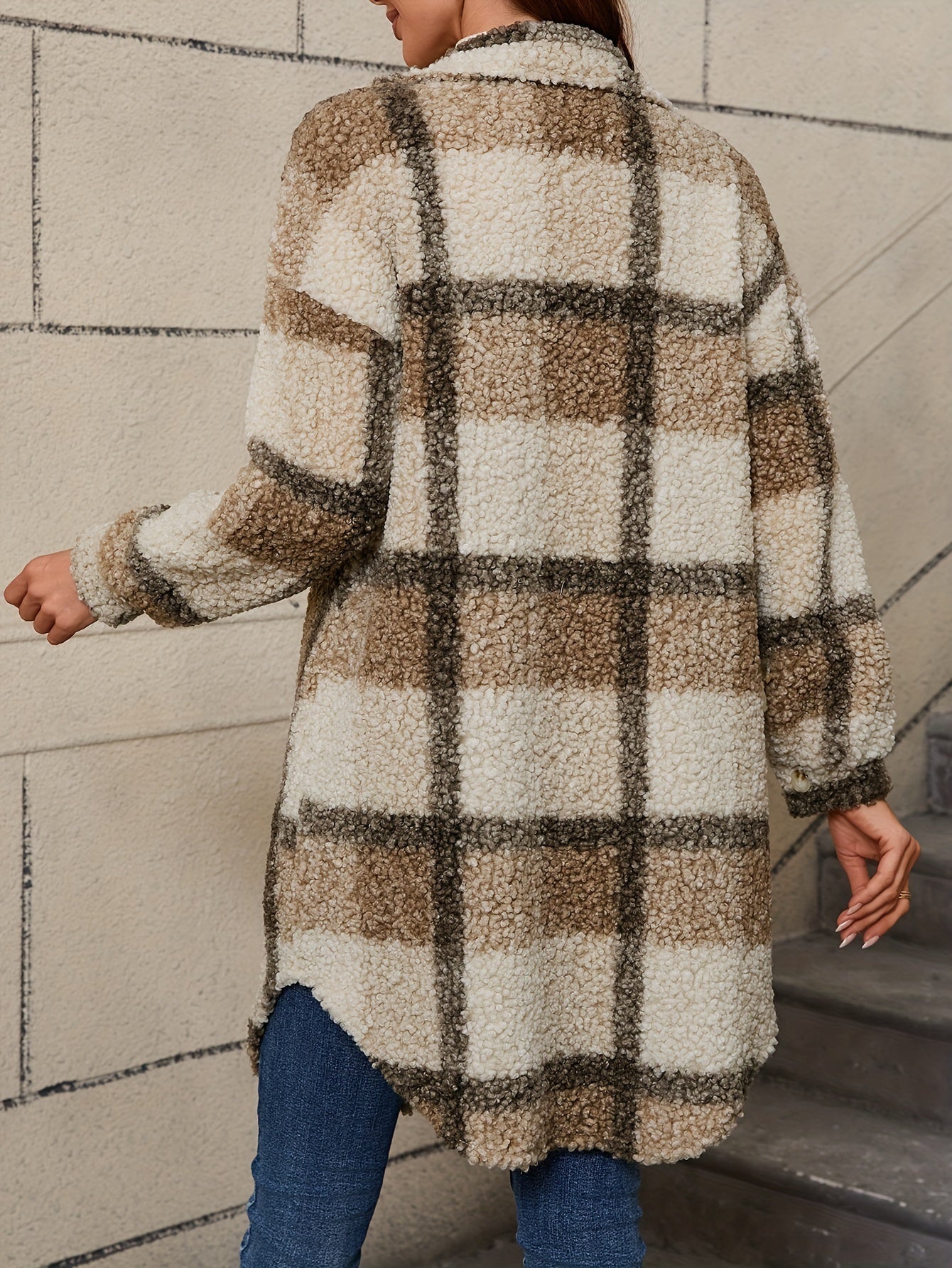 Polished Plaid Jacket