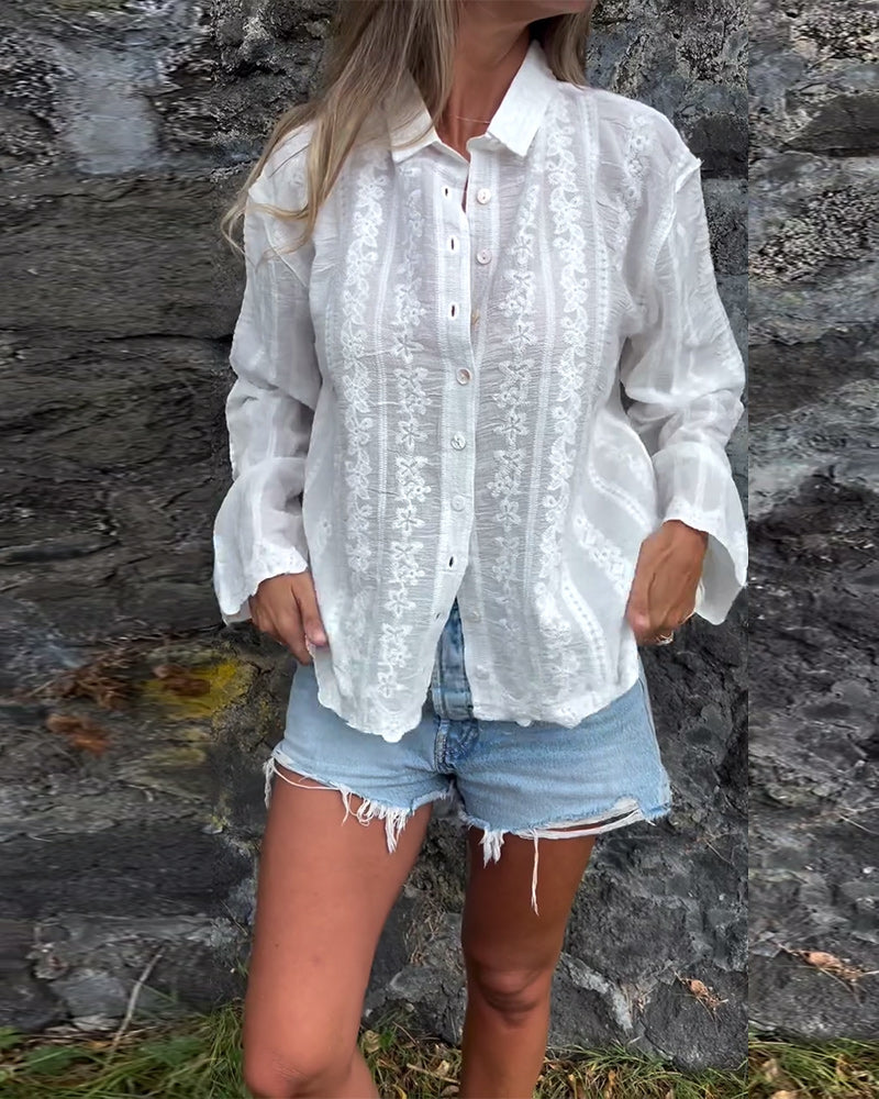 Timeless Chic Button-Up Polo