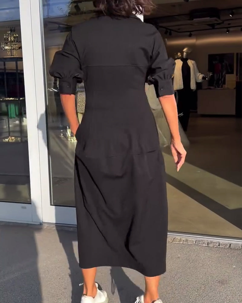 Elegant All-Day Comfort Dress