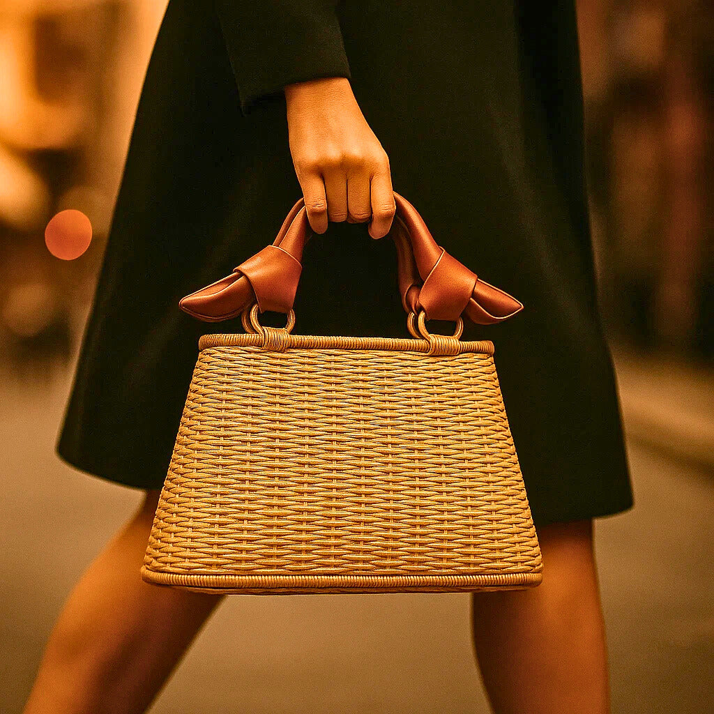 Roomy Silk-Lined Tote