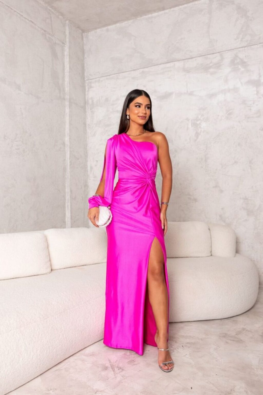 Alluring Satin Maxi for Elegant Evenings