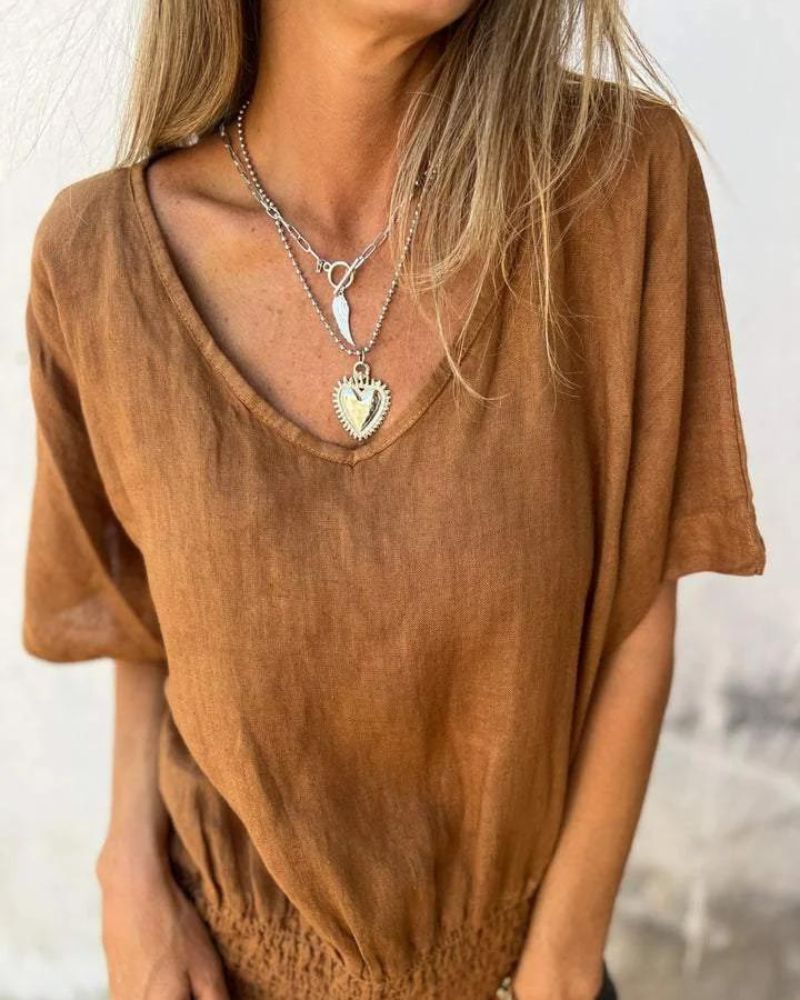 Effortless Summer Elegance Top