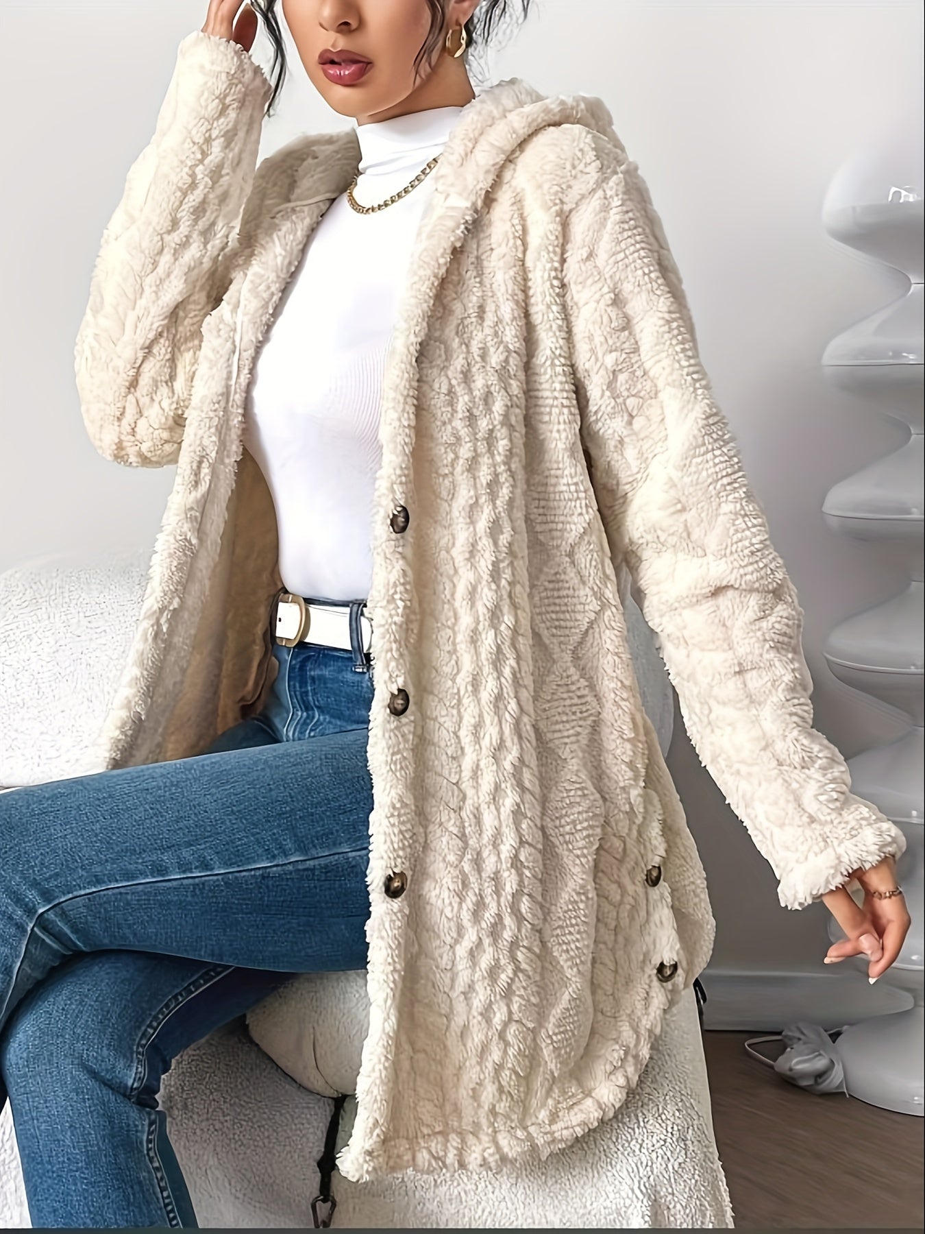 Cozy-Fleece Cardigan