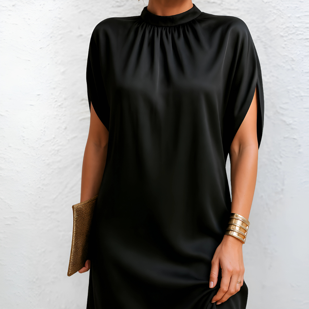 Elegant Flowing Evening Dress