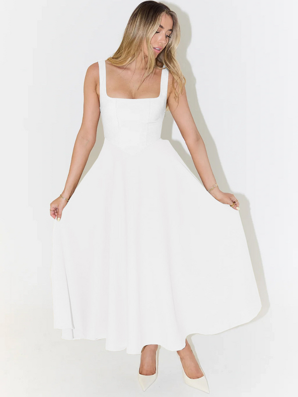 Figure Enhancing Midi Dress