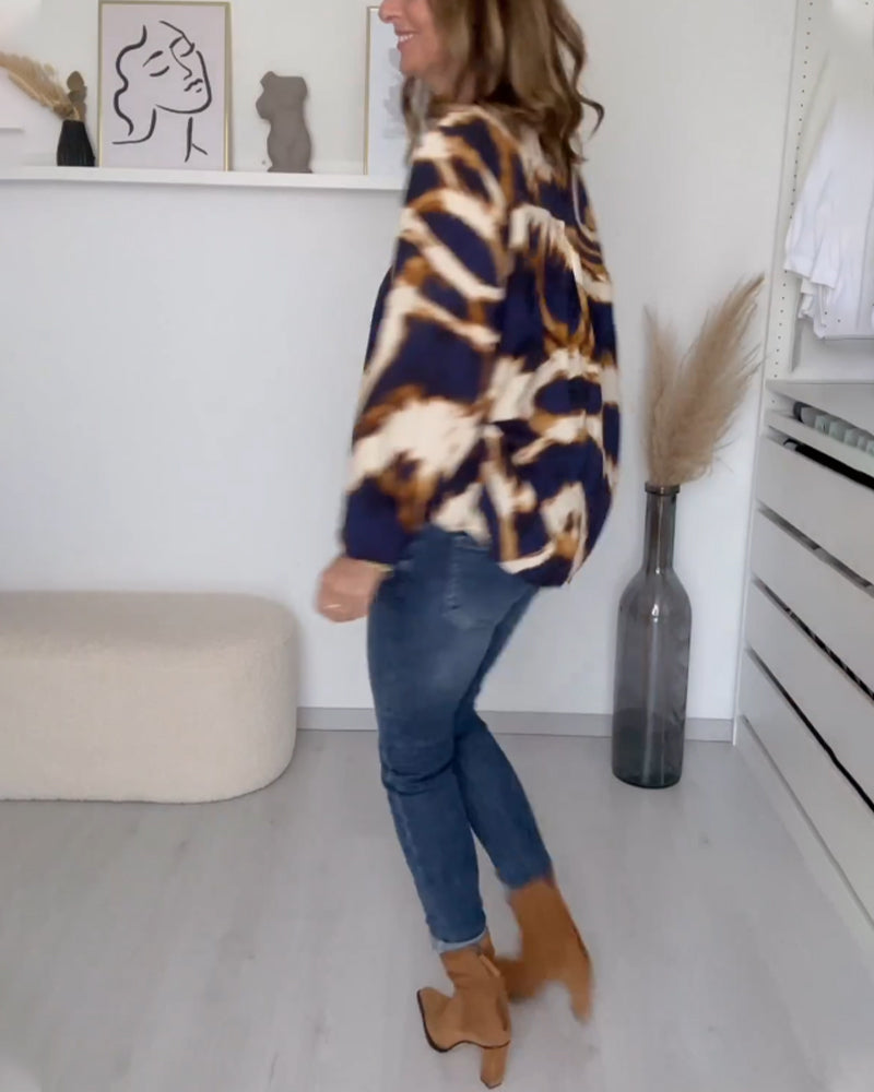 Effortless Elegance V-Neck Top