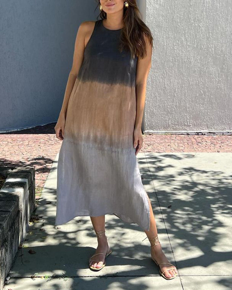 Effortless Chic Gradient Dress