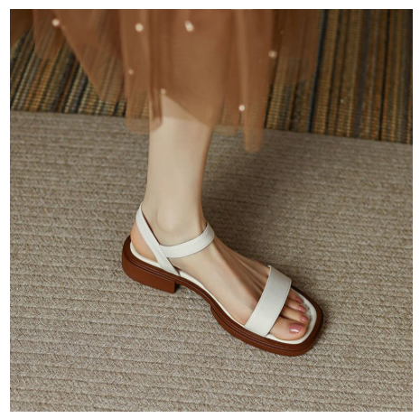 Effortless Elegance Leather Sandals