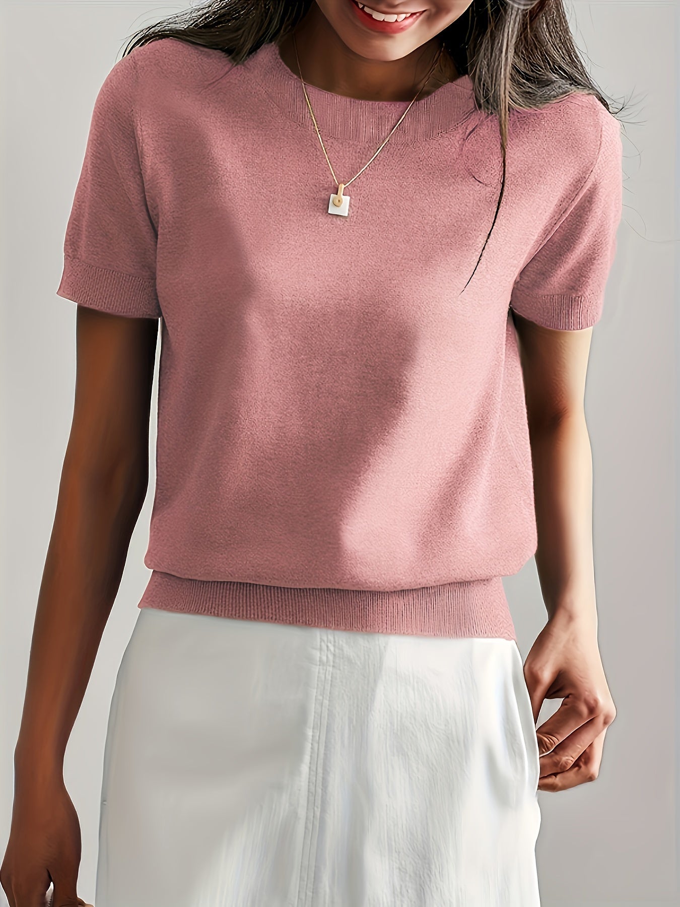 Flattering Cashmere-Blend Sweater
