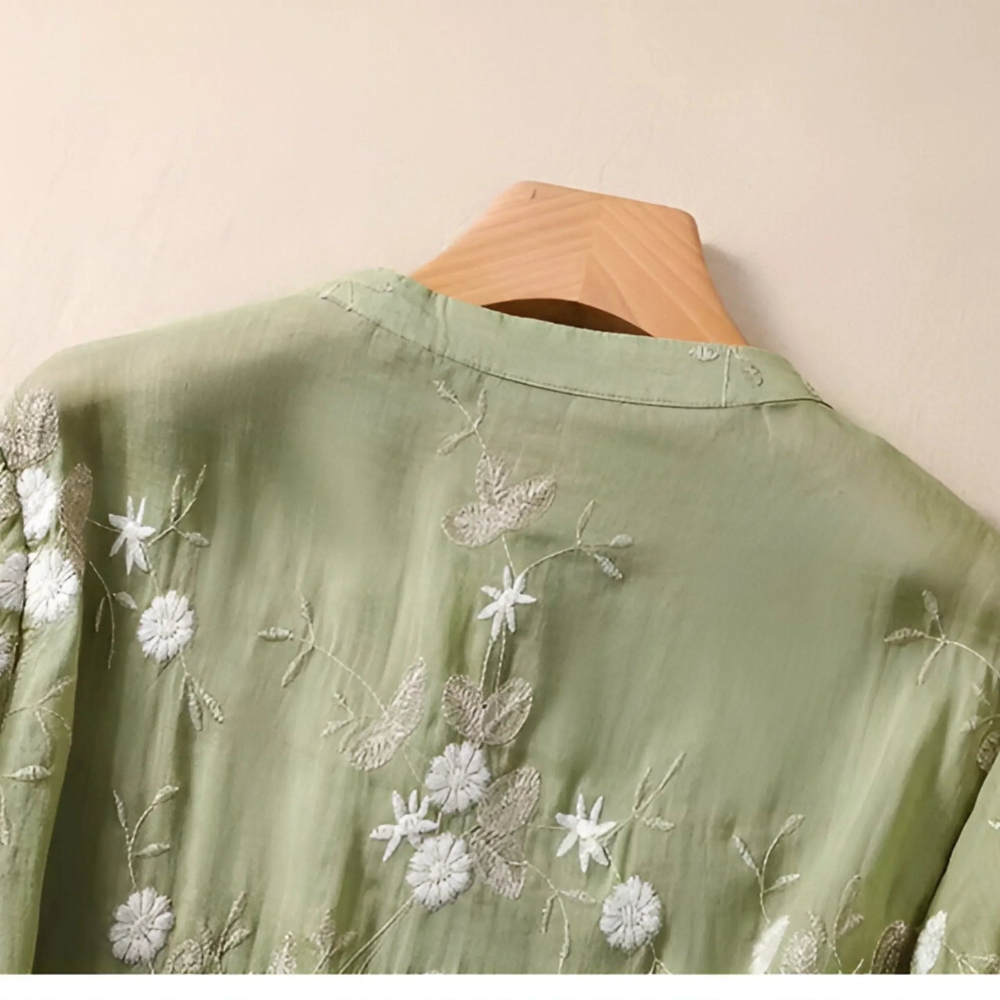 Embroidered Elegance Cotton Top
