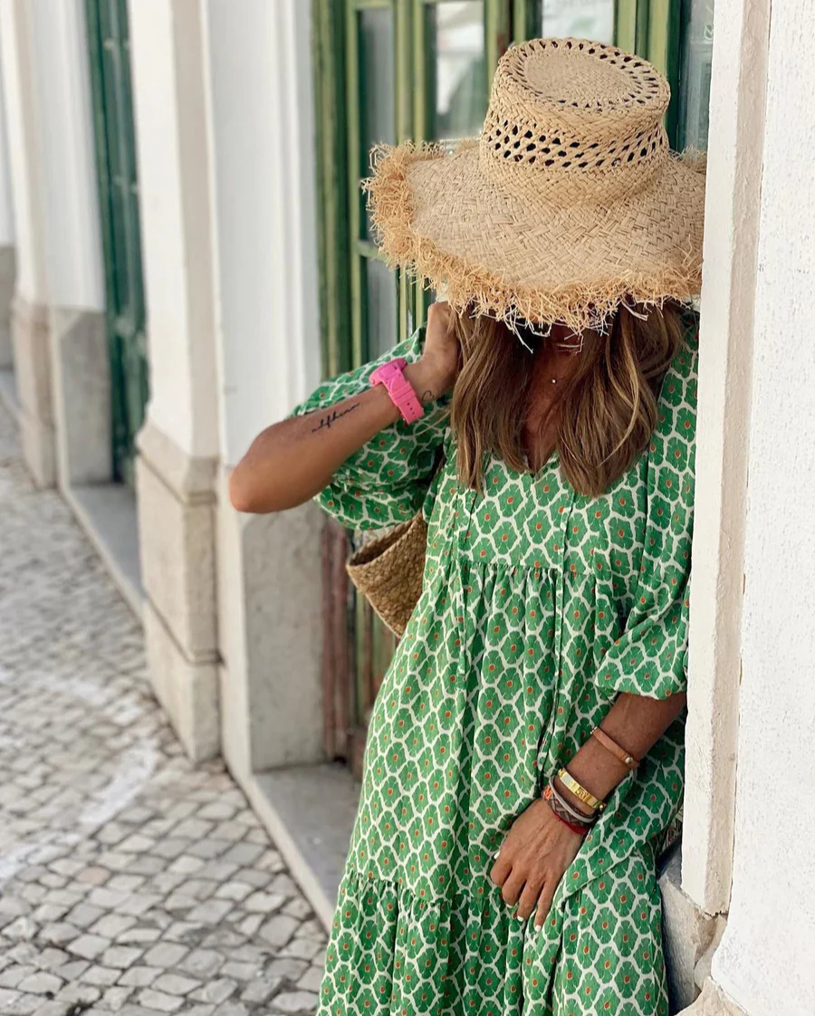 All-Day Elegant Boho Dress