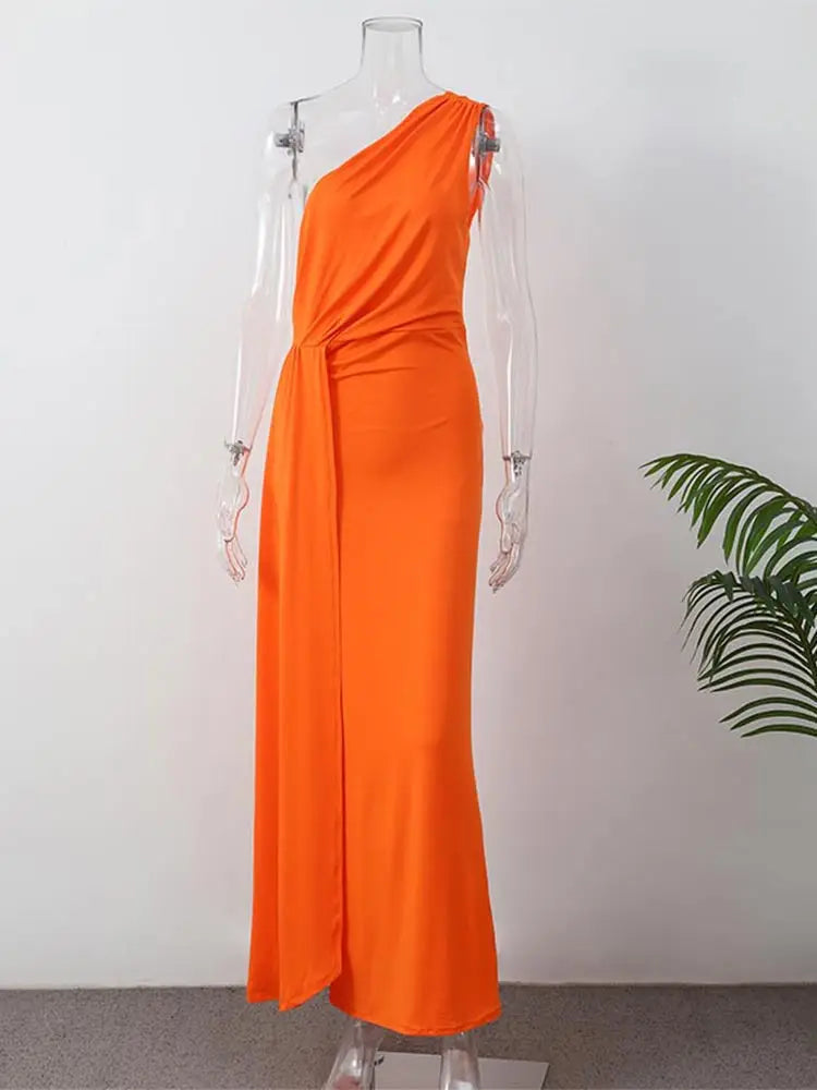 Flatter Your Curves Asymmetrical Dress