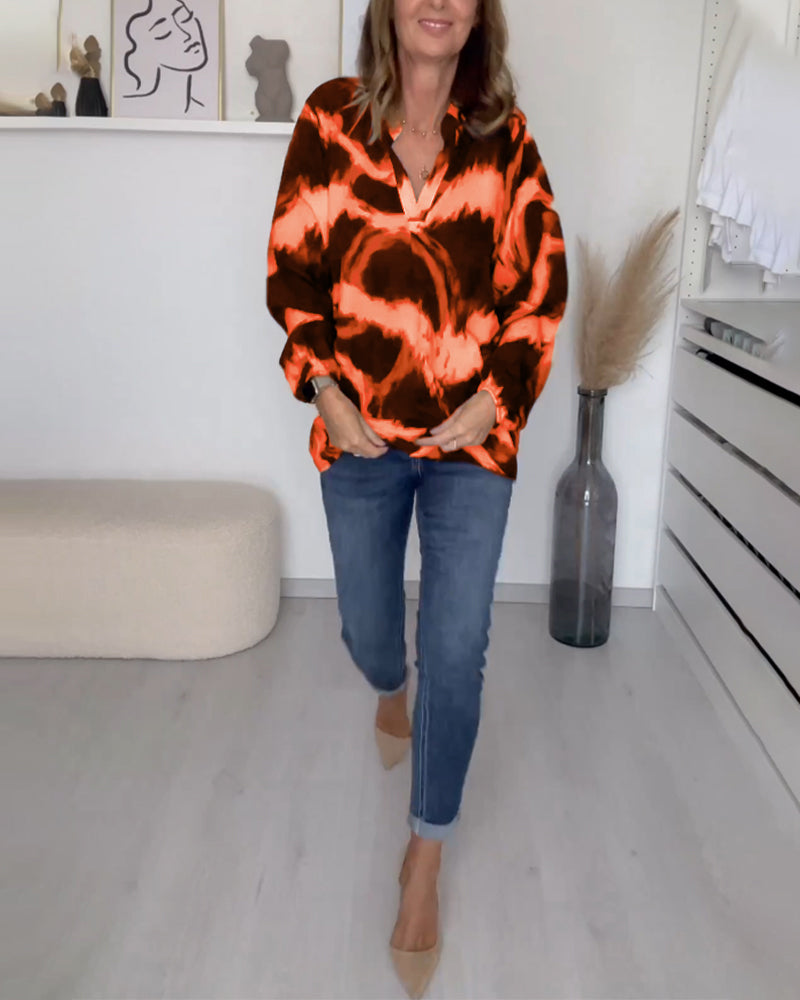 Effortless Elegance V-Neck Top