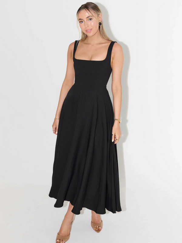 Figure Enhancing Midi Dress