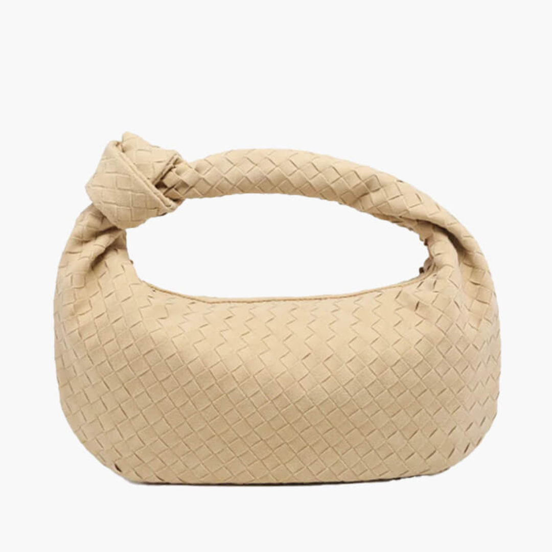 Chic Braided Handbag With Space