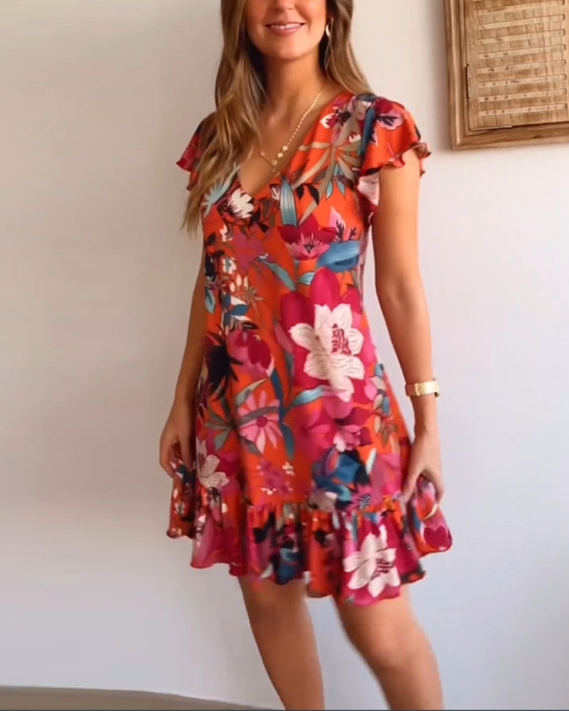 Effortless Summer Floral Dress