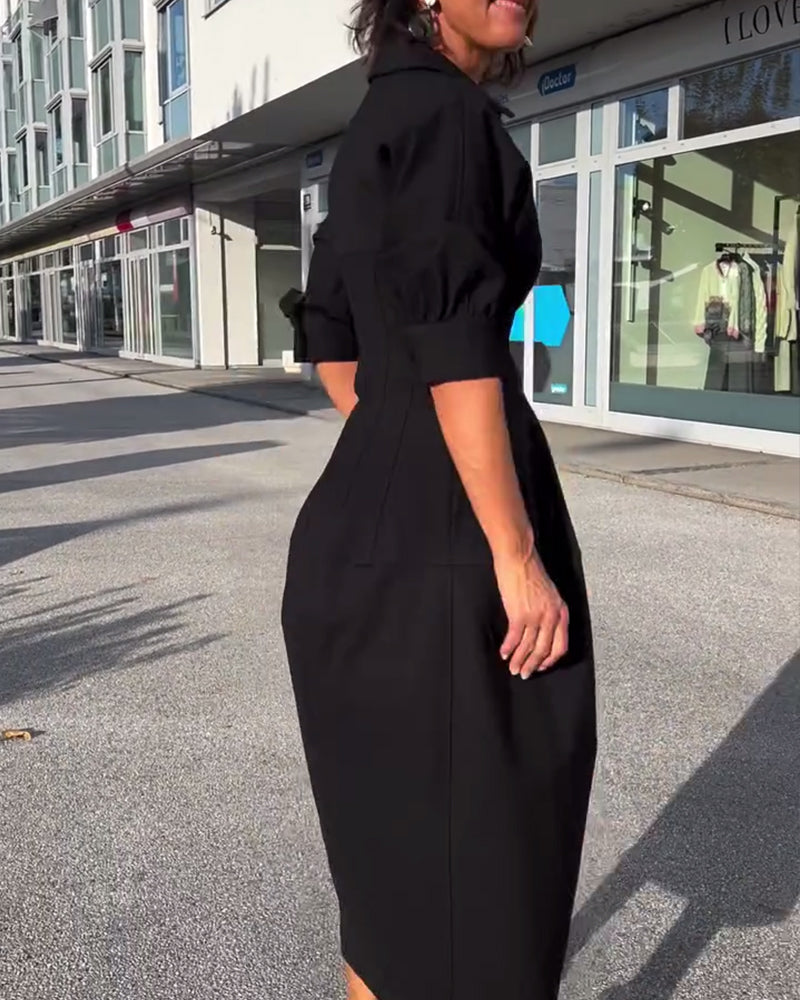 Elegant All-Day Comfort Dress