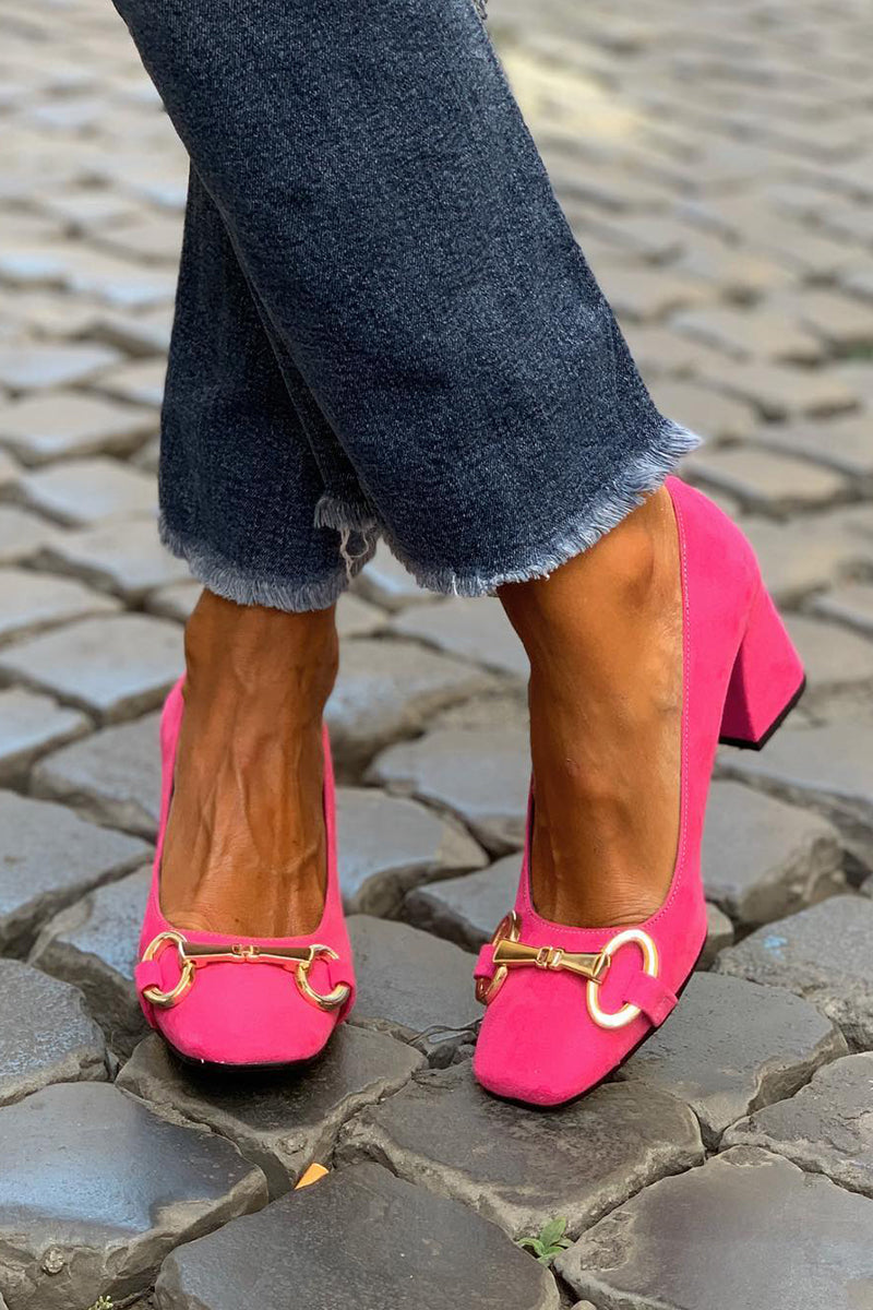 Stable, Stylish Square-Toe Sandals
