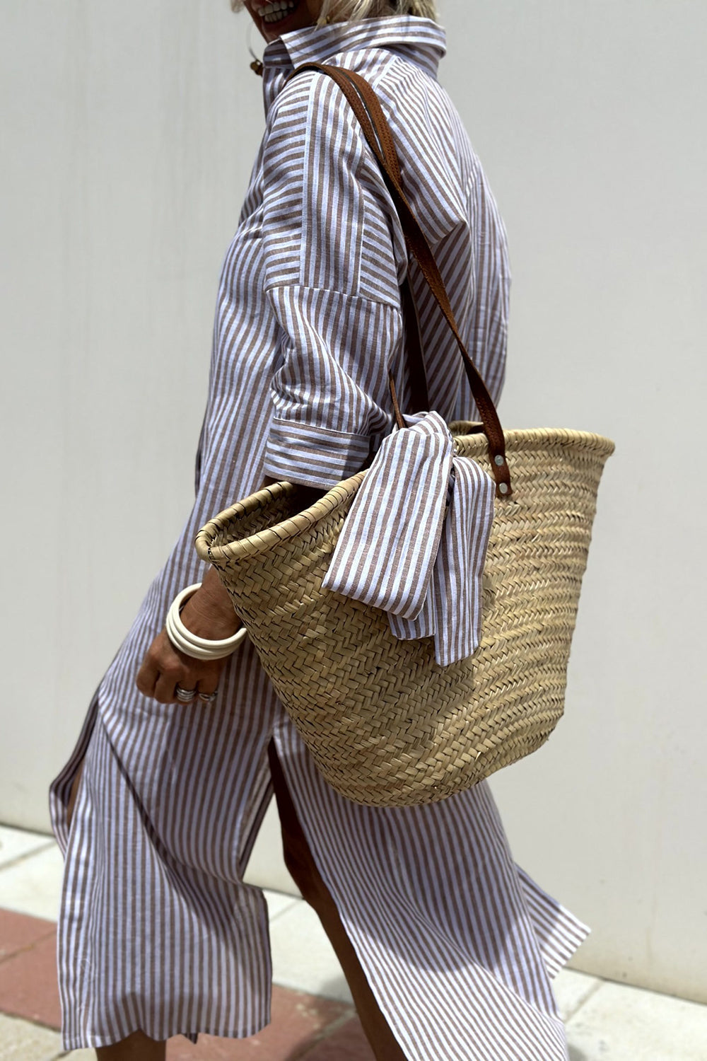 Chic-Comfort Striped Dress