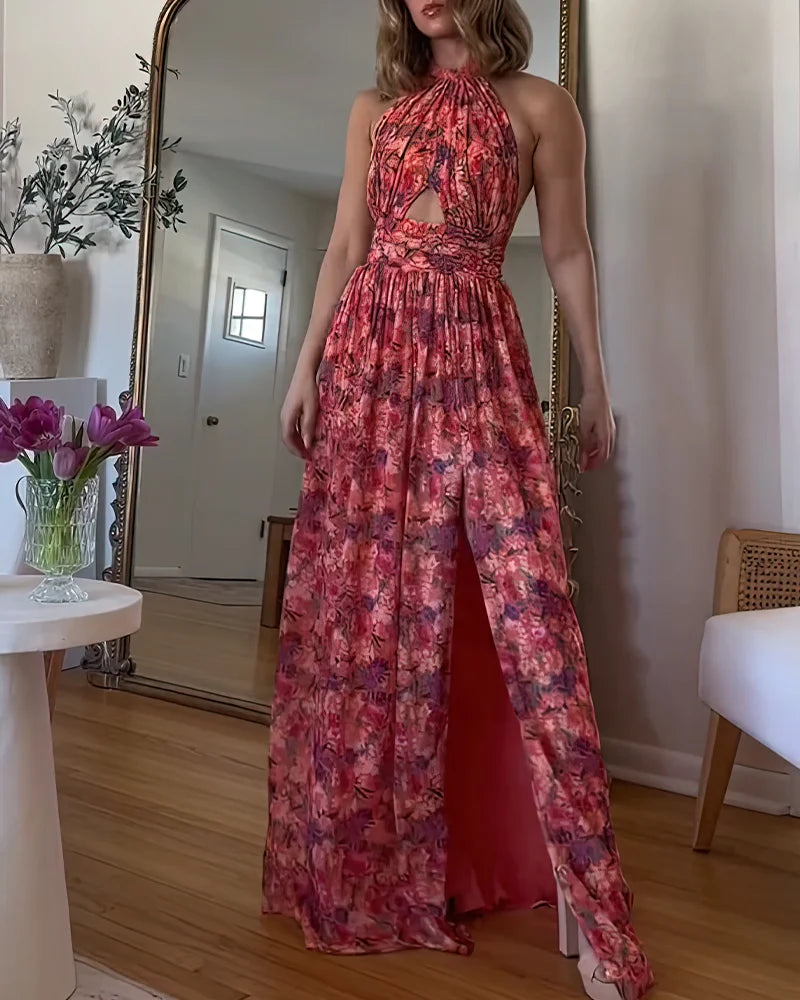 Radiant Floral Summer Dress