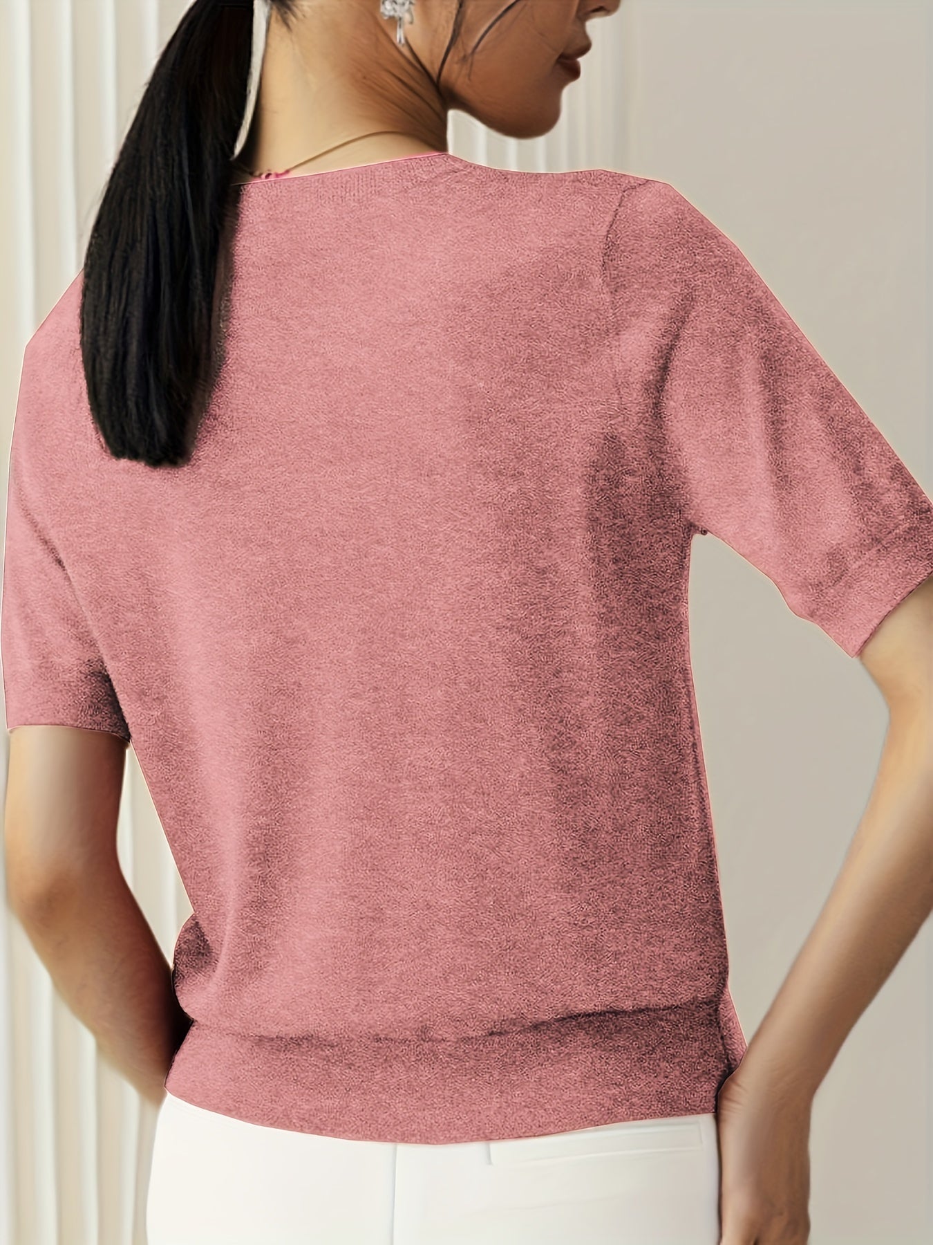 Flattering Cashmere-Blend Sweater