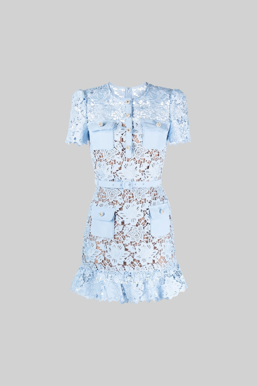 Floral Elegance Mini Dress