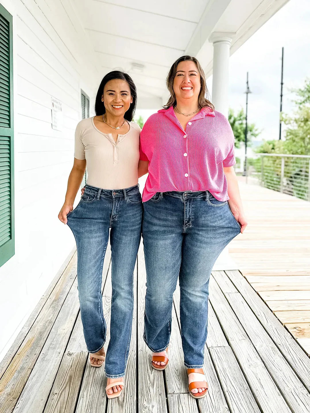 Booty-Lift Bootcut Jeans
