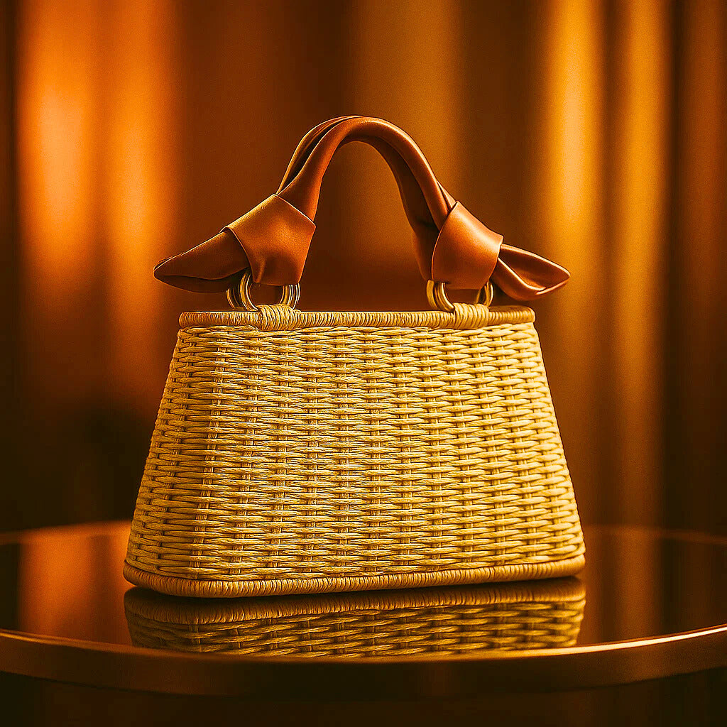 Roomy Silk-Lined Tote